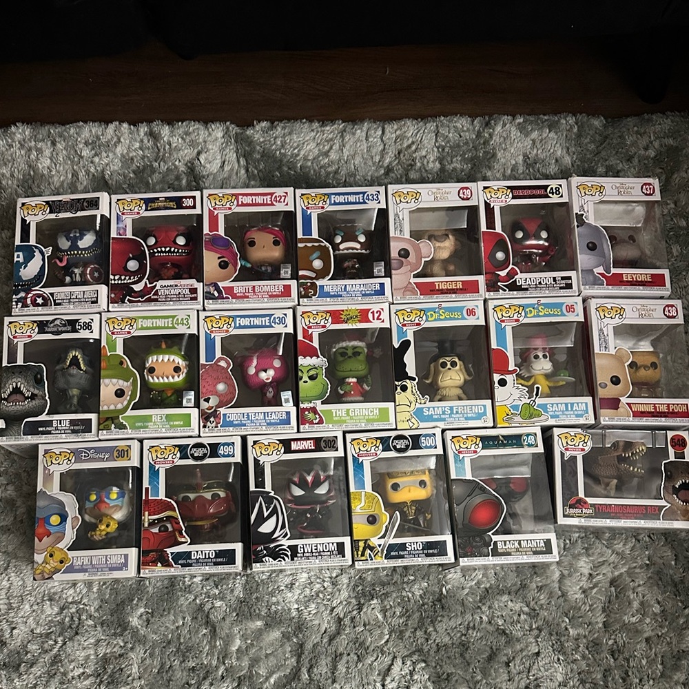 Funko pops all kinds